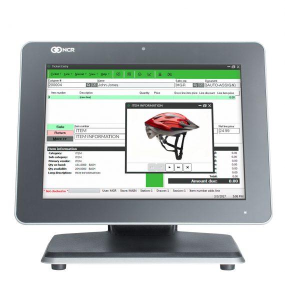 CD388_07i_RealPOS-XR7-POS-15-front xr7 counterpoint pos retail sporting goods machine
